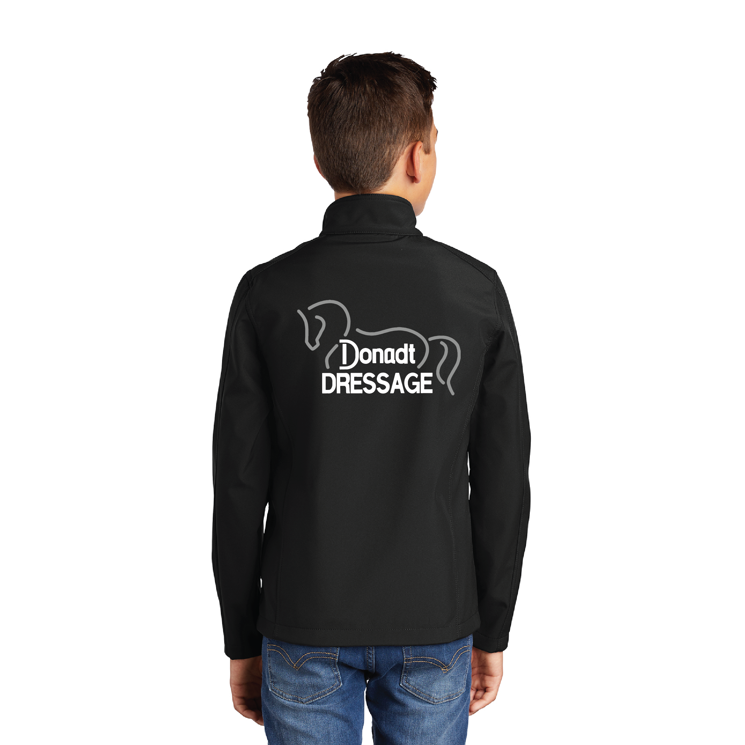 Donadt Dressage Youth Port Authority Core Soft Shell Jacket