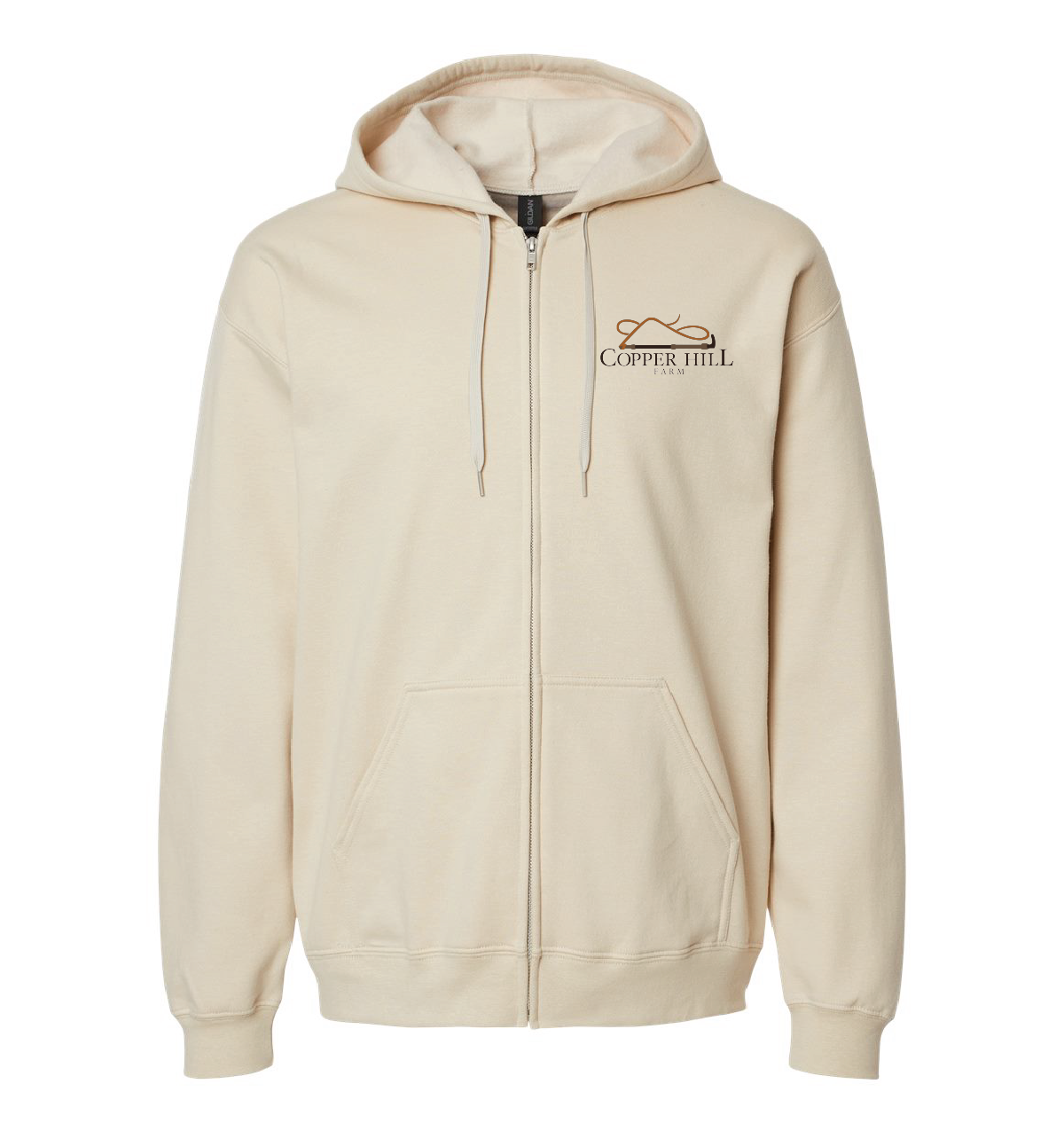 Copper Hill Farm Unisex Softstyle Full-Zip Hooded Sweatshirt