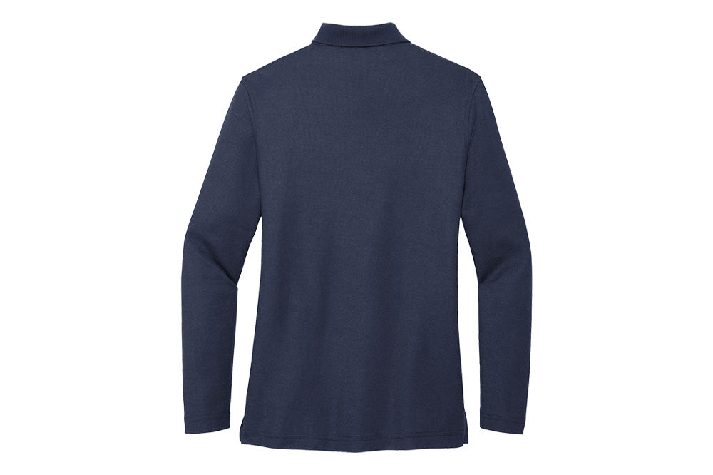 Red Barn IEA Women's Port Authority Long Sleeve Silk Touch Polo