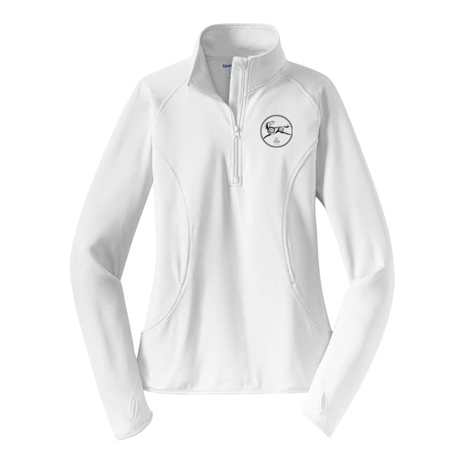 Sandhaven Women's SportTek Sport-Wick Stretch 1/4 Zip Pullover