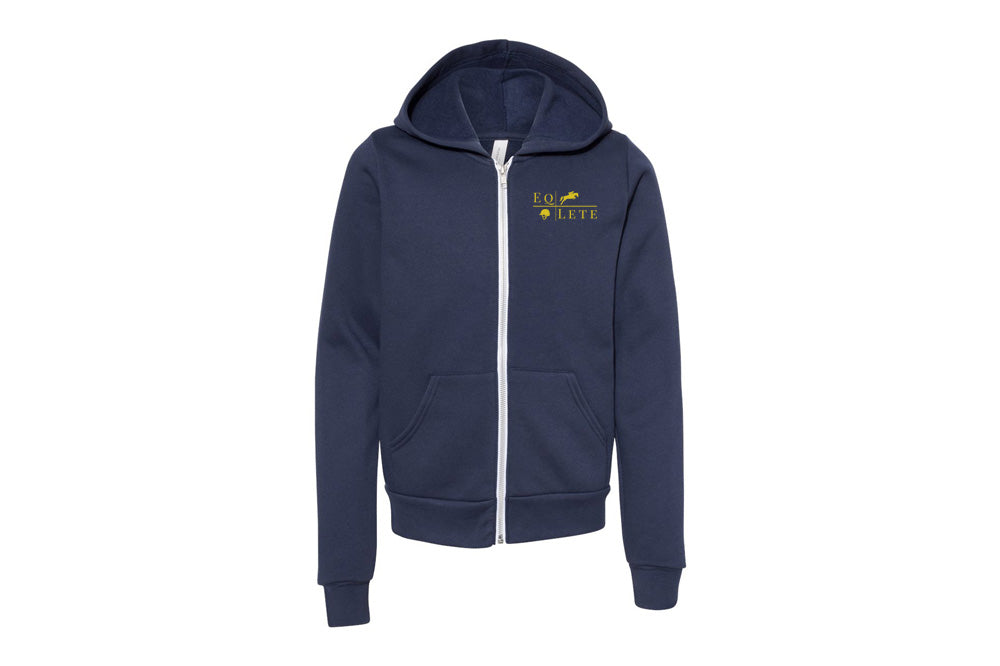 EQ Lete Youth Fleece Full-Zip Hooded Sweatshirt