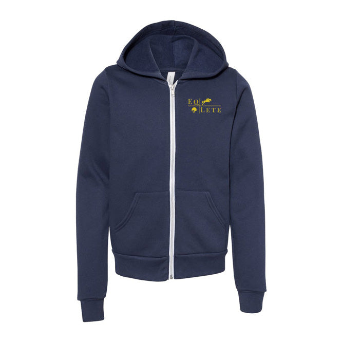 EQ Lete Youth Fleece Full-Zip Hooded Sweatshirt