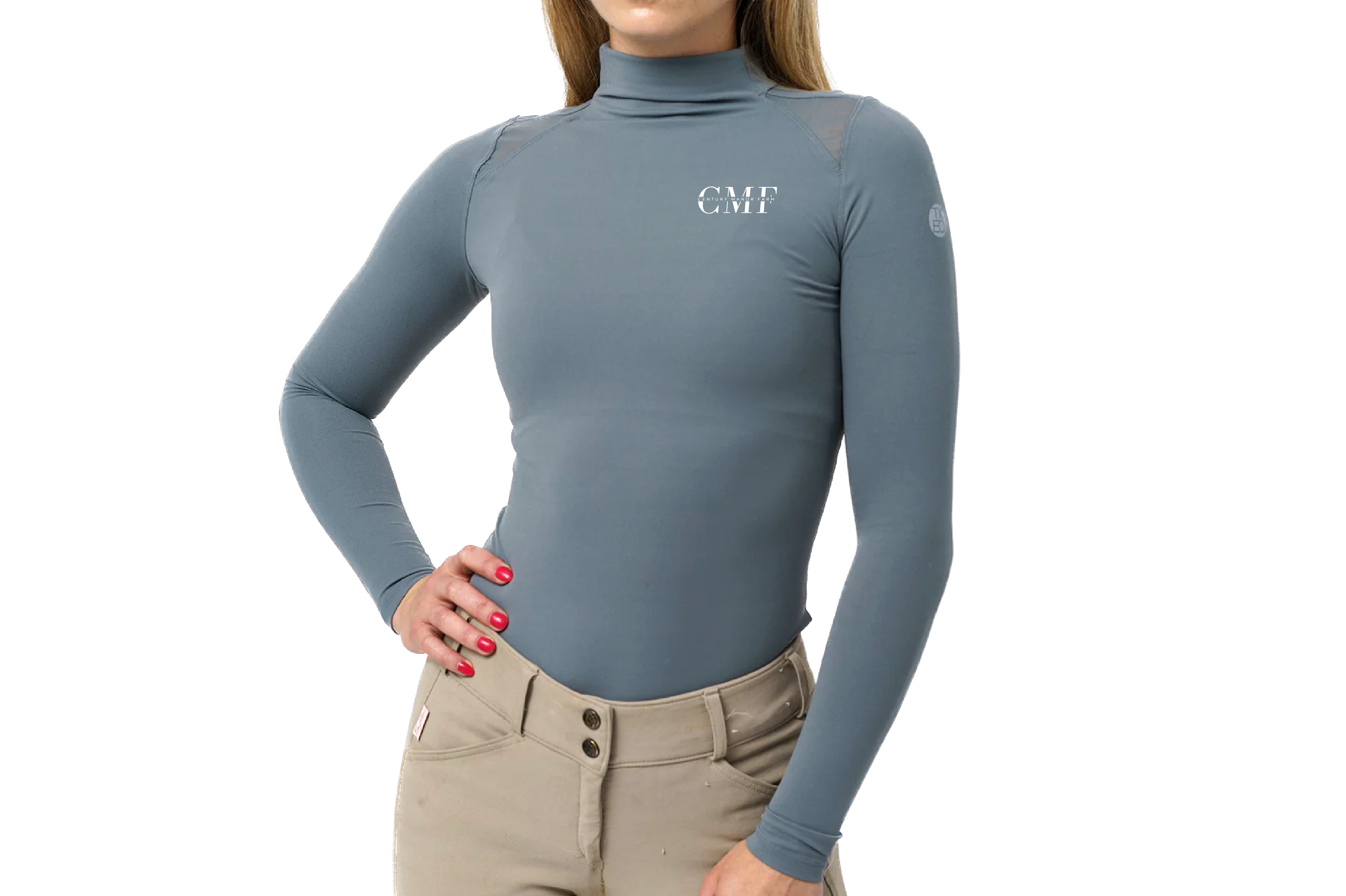 Century Manor Farm Women's TKEQ 'Chloe' High Collar Technical Top
