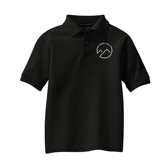 Sand Hill Stable Youth Port Authority Short Sleeve Silk Touch Polo