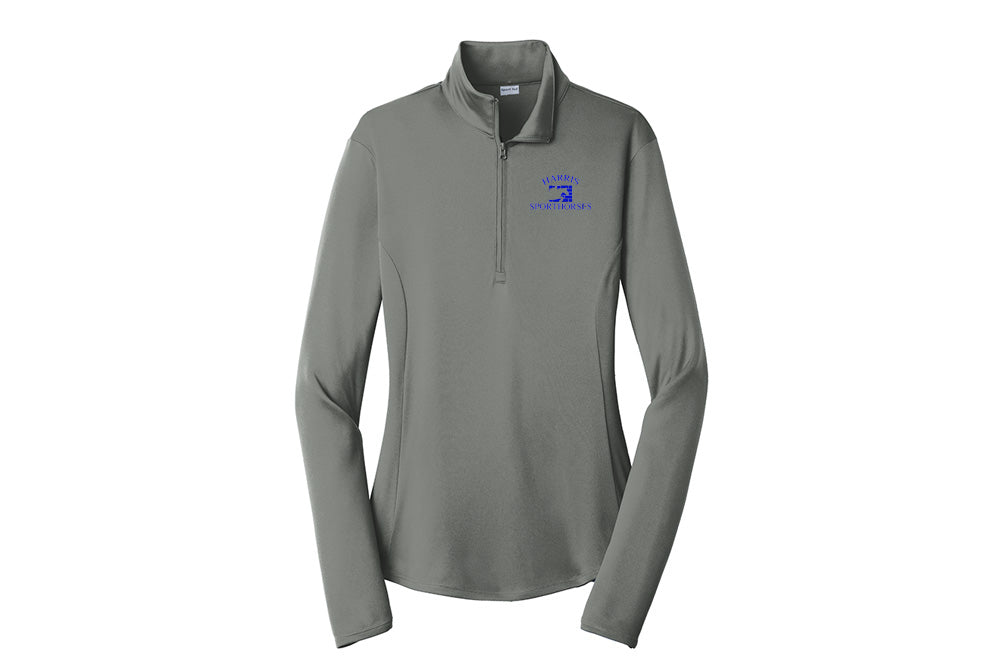 Harris Sporthorses Women's Sport-Tek PosiCharge 1/4 Zip Sunshirt
