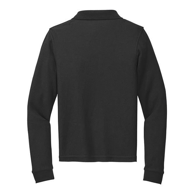 Youth Port Authority Long Sleeve Silk Touch Polo