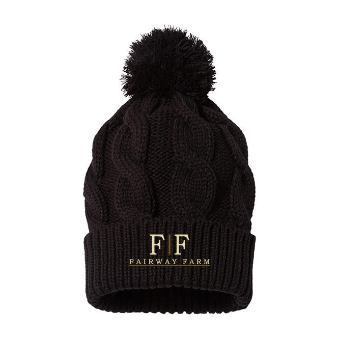 Fairway Farm Chunk Twist Cuffed Beanie