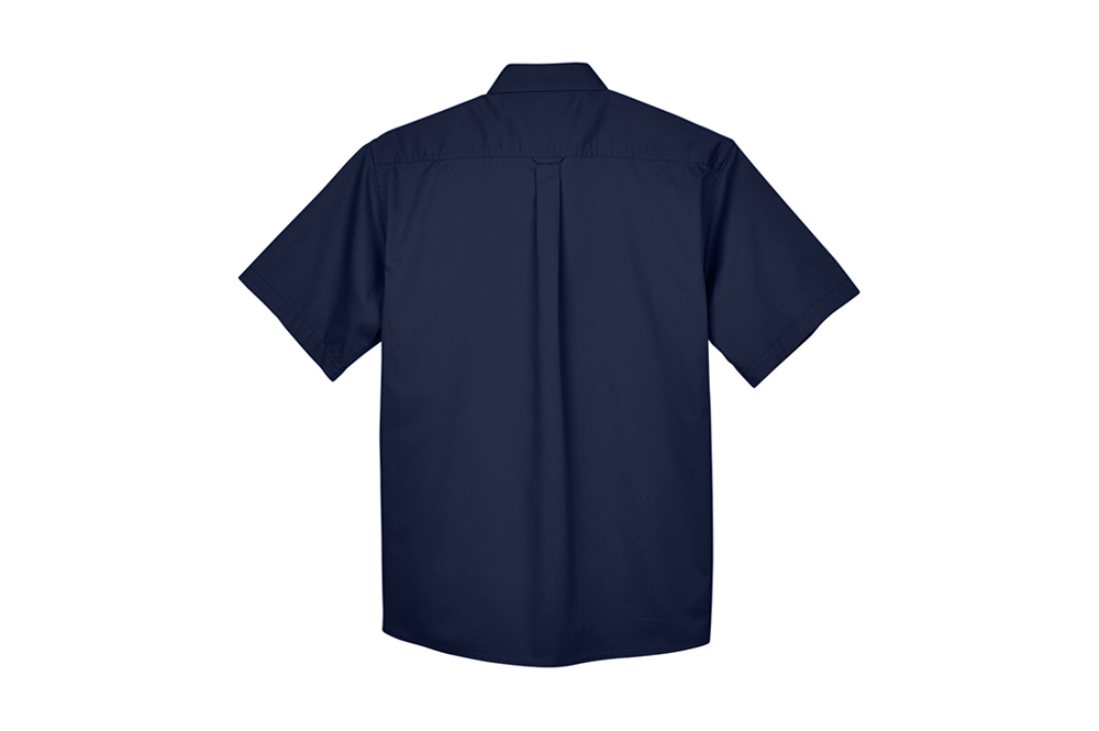 Harris Sporthorses Men's Easy Blend Short-Sleeve Twill Shirt