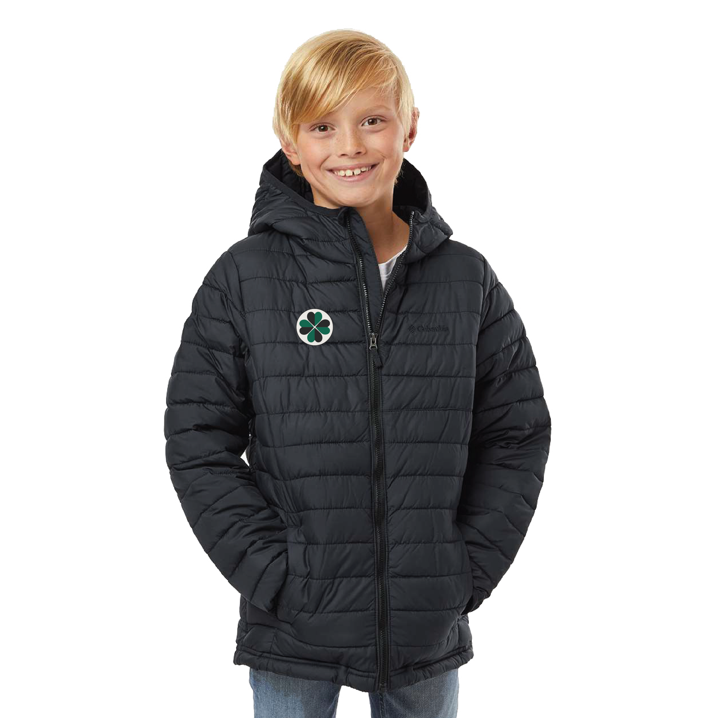 Cloverleaf Equestrian Youth Columbia Powder Lite Jacket