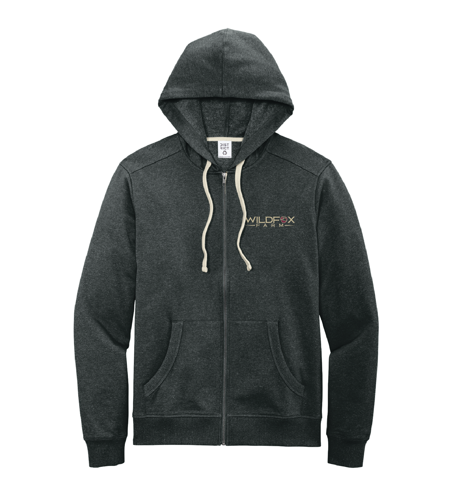 Wildfox Farm Men's District Full Zip Hoodie