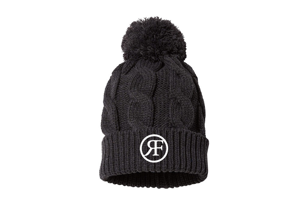 R Farms Chunk Twist Cuffed Beanie