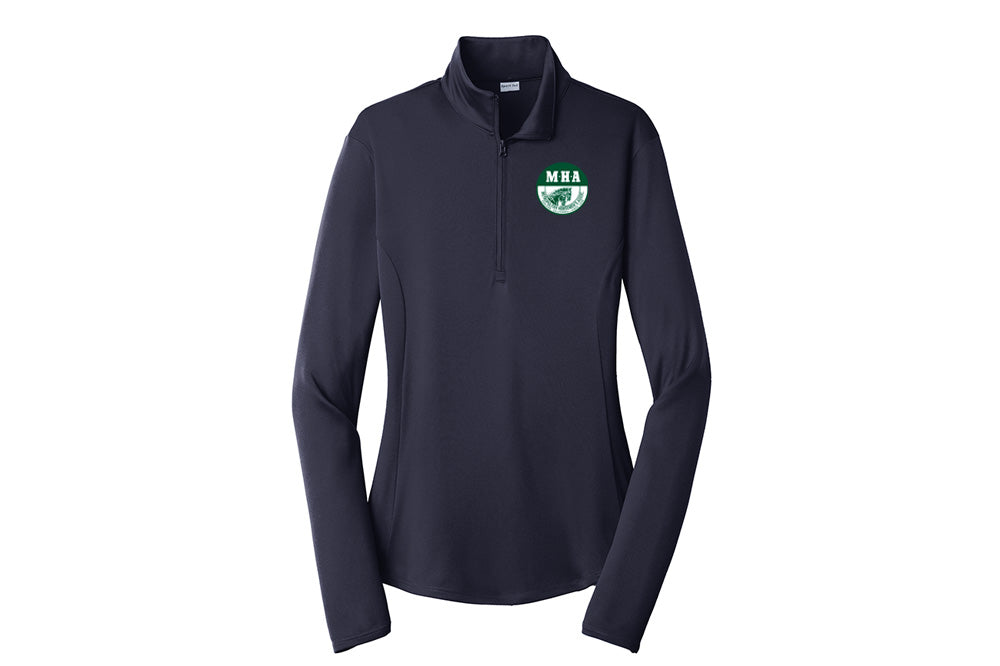 MHA Women's Sport-Tek PosiCharge 1/4 Zip Sunshirt