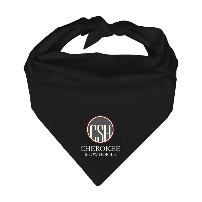 Cherokee Show Horses Dog Bandana
