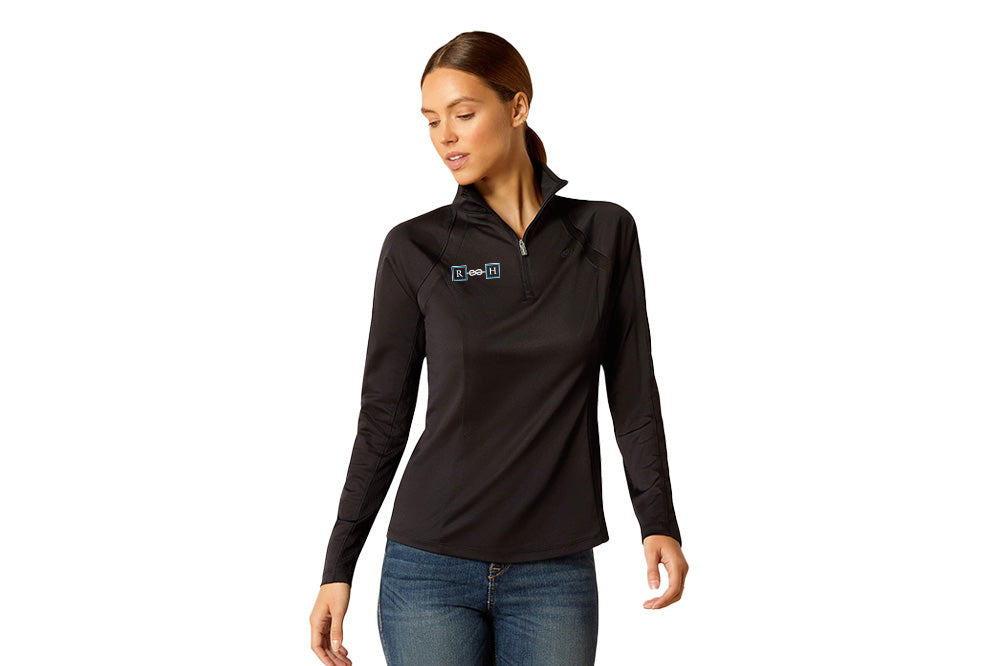 Riffle Hitch Women's Ariat Sunstopper 1/4 Zip Baselayer