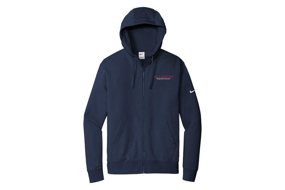 Alliston Equestrian Men's Nike Club Fleece Full-Zip Hoodie