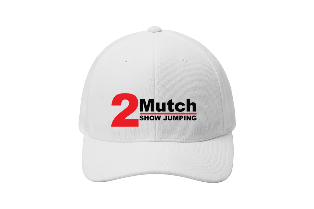 2 Mutch Port Authority Cool & Dry Pique Cap - Full Logo