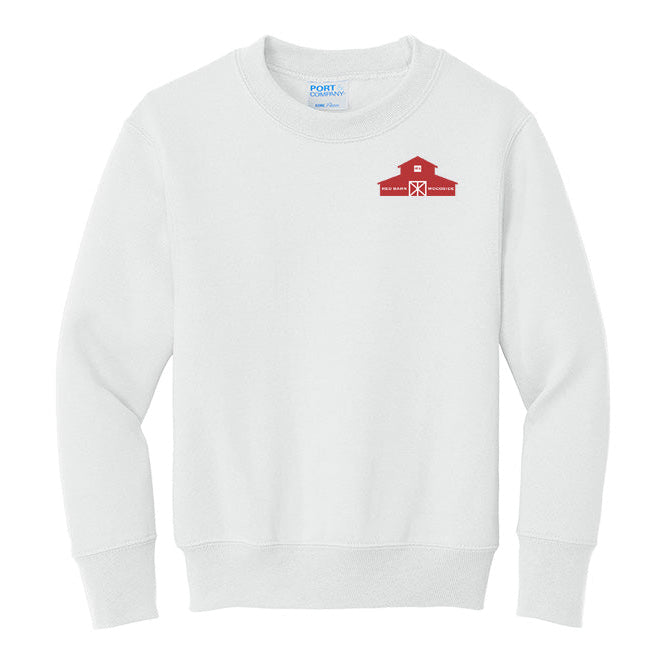 Red Barn IEA Youth Port & Company Fleece Crewneck Sweatshirt