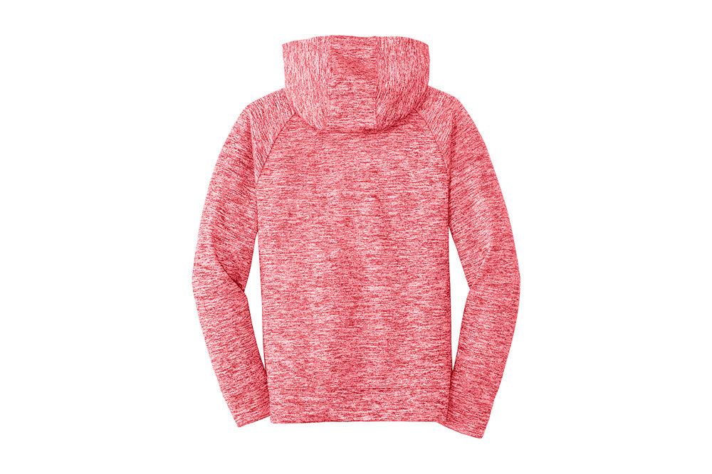 CHF Youth Sport-Tek PosiCharge Electric Heather Fleece Hooded Pullover