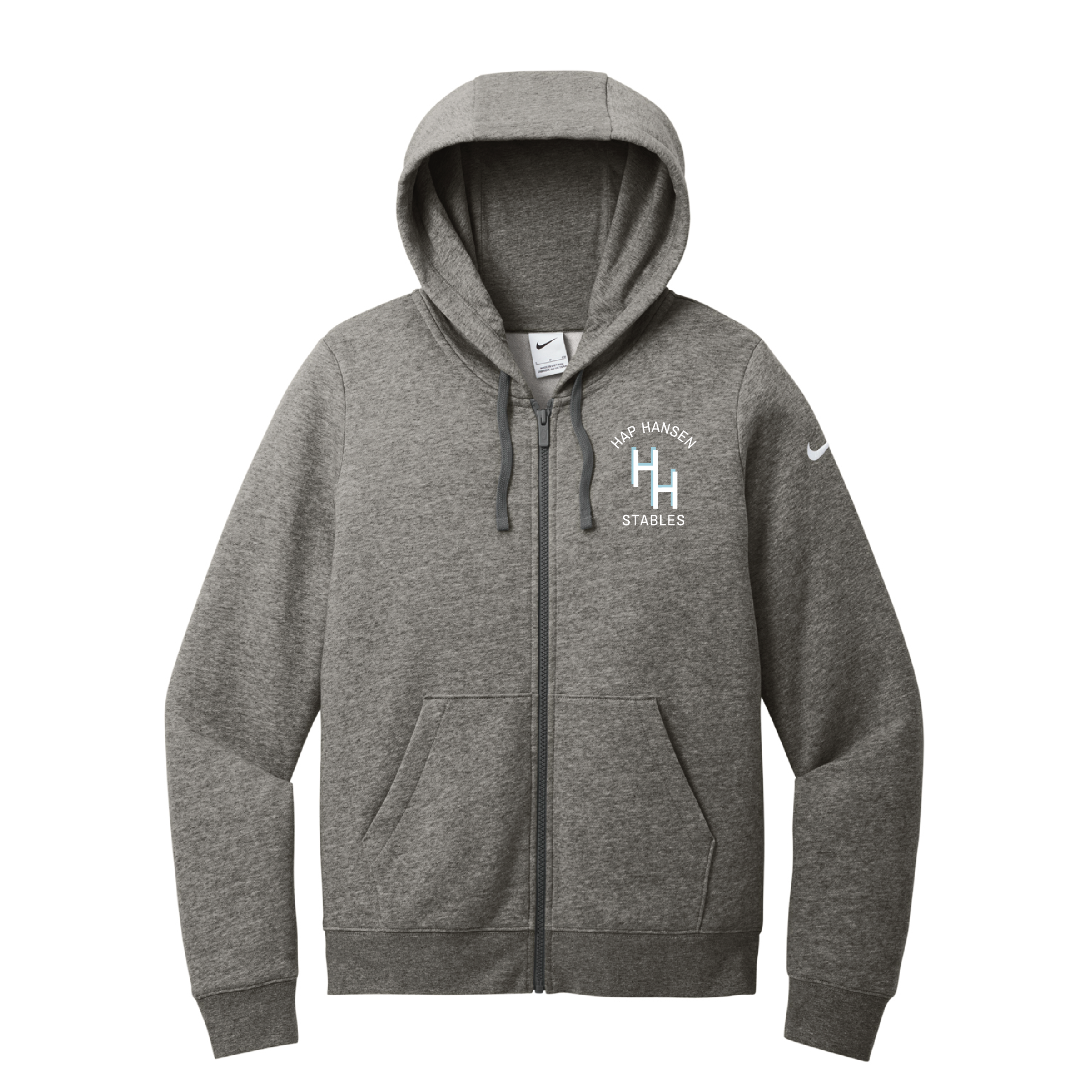 Hap Hansen Stables Women's Nike Club Fleece Full-Zip Hoodie