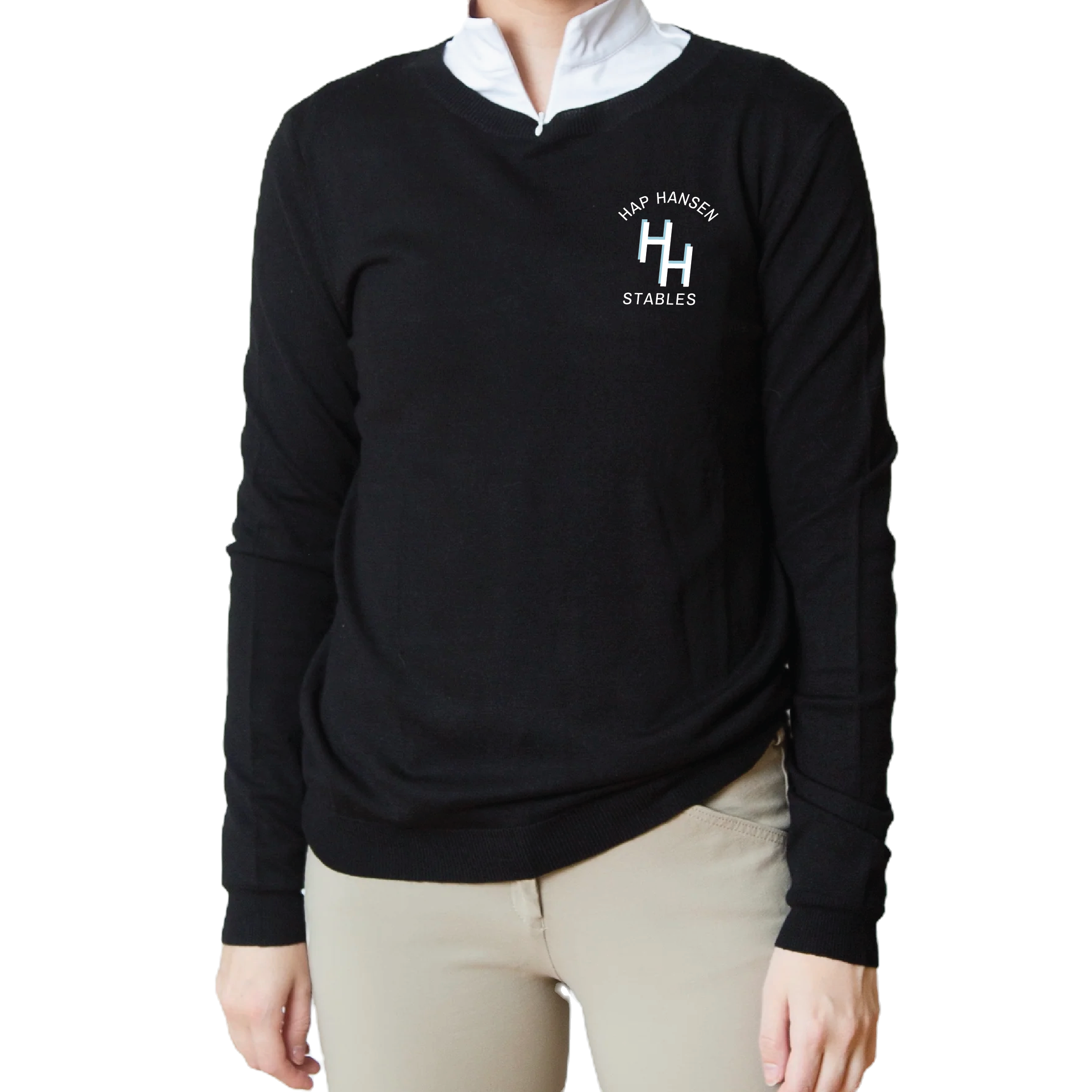 Hap Hansen Stables Women's TKEQ Essential Crewneck Sweater
