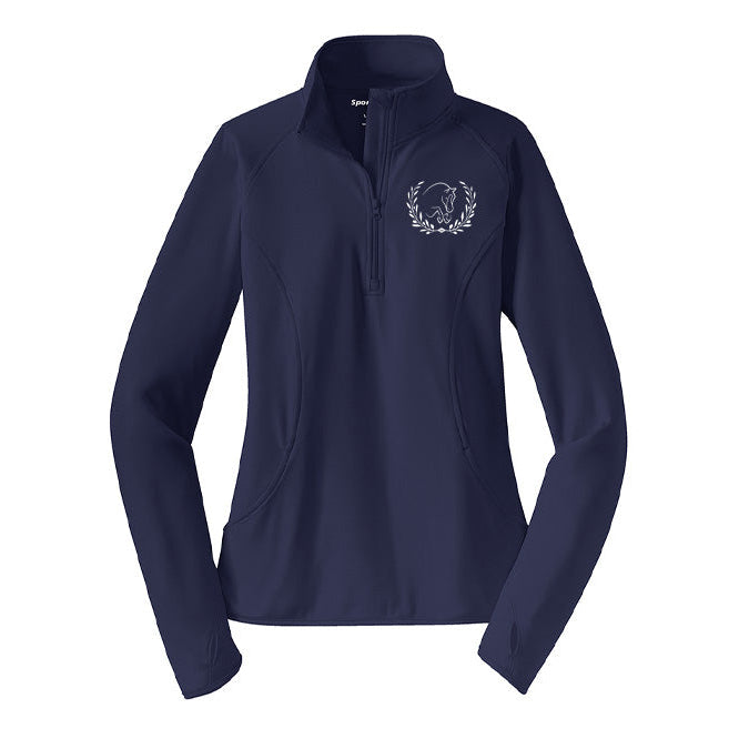 Under Contract Women's Sport-Tek Stretch 1/4 Zip Pullover