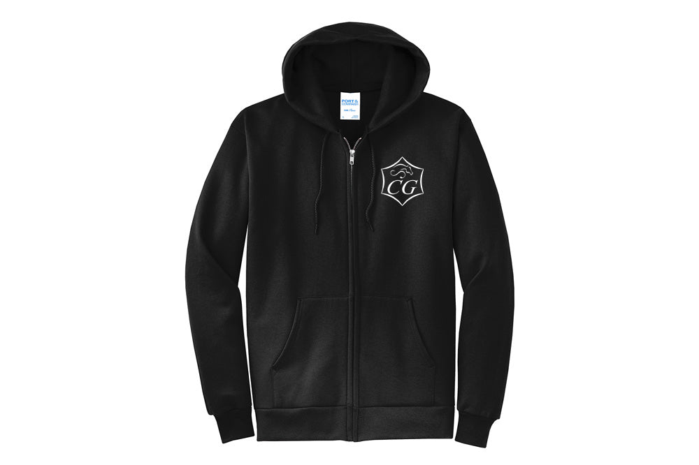 Clover Grove Men's Port & Company Core Fleece Full-Zip Hoodie