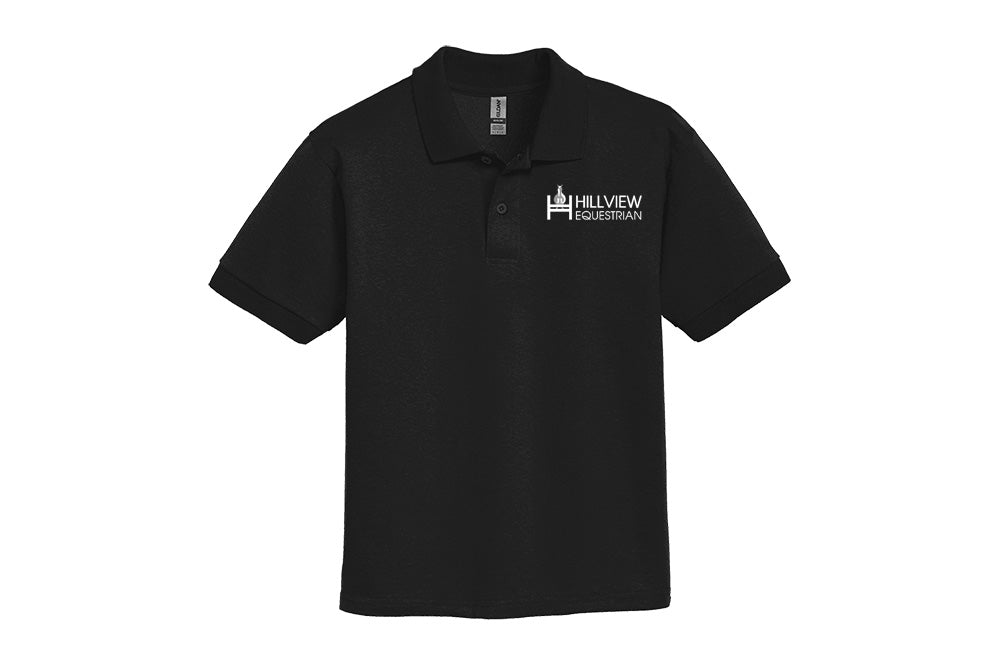Hillview Youth Jersey Knit Sport Polo