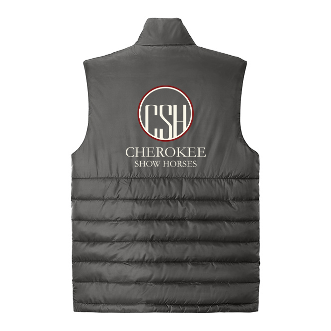 Cherokee Show Horses Men's Eddie Bauer Quilted Vest