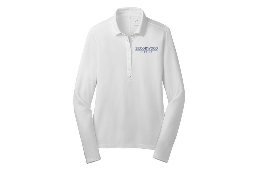Brookwood Stables Women's Nike Tech Dri-FIT Long Sleeve Polo