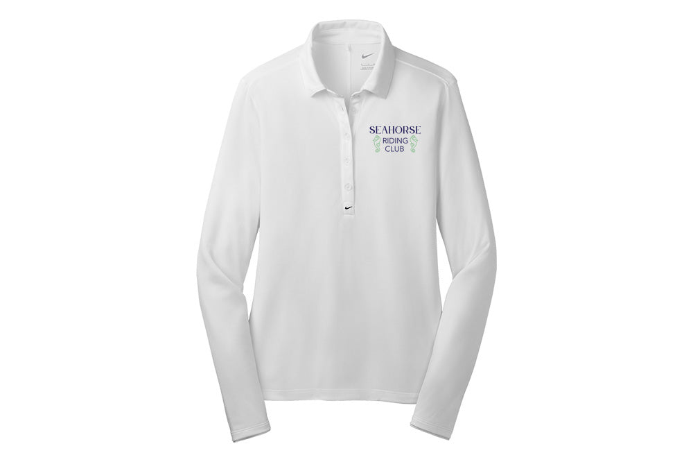 Seahorse Riding Club Women's Nike Tech Dri-FIT Long Sleeve Polo