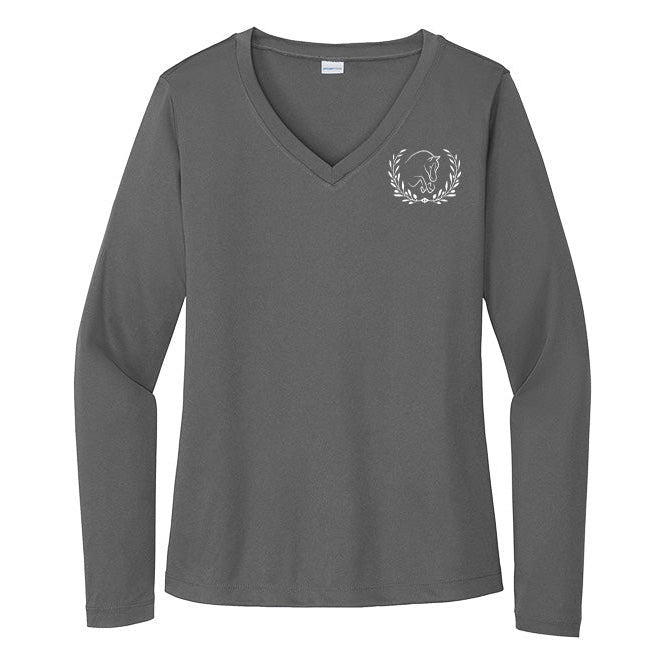 Under Contract Women's Sport-Tek PosiCharge Competitor Long Sleeve V-Neck