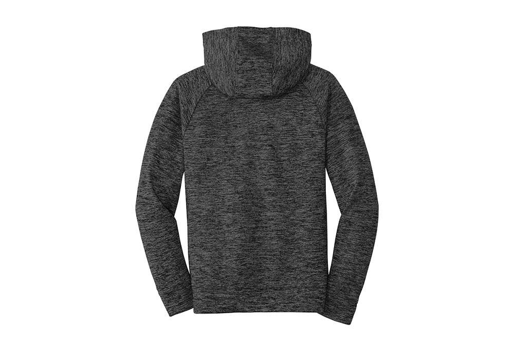 Soleil Equestrian Youth Sport-Tek PosiCharge Heather Fleece Hooded Pullover