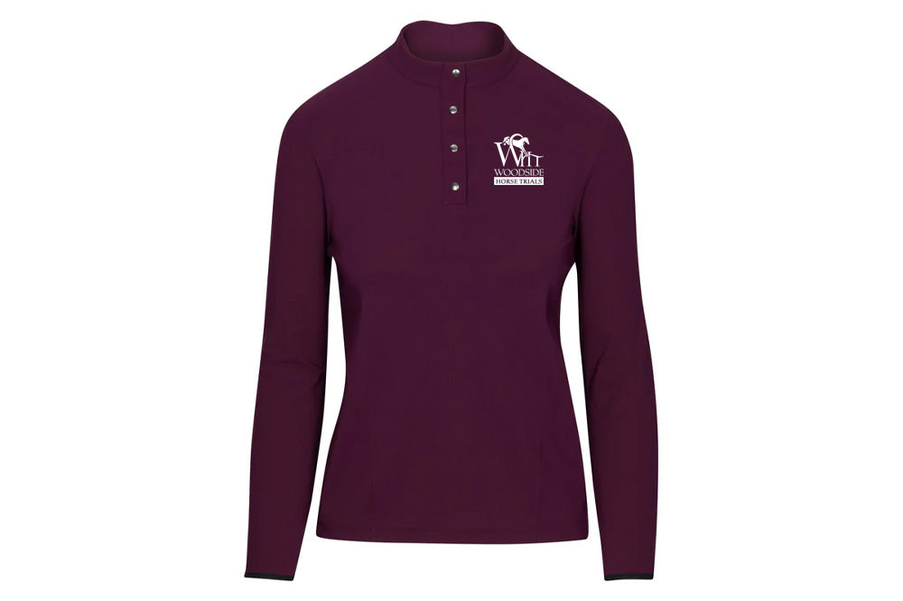 Woodside Women's Callidae Long Sleeve Tech Polo
