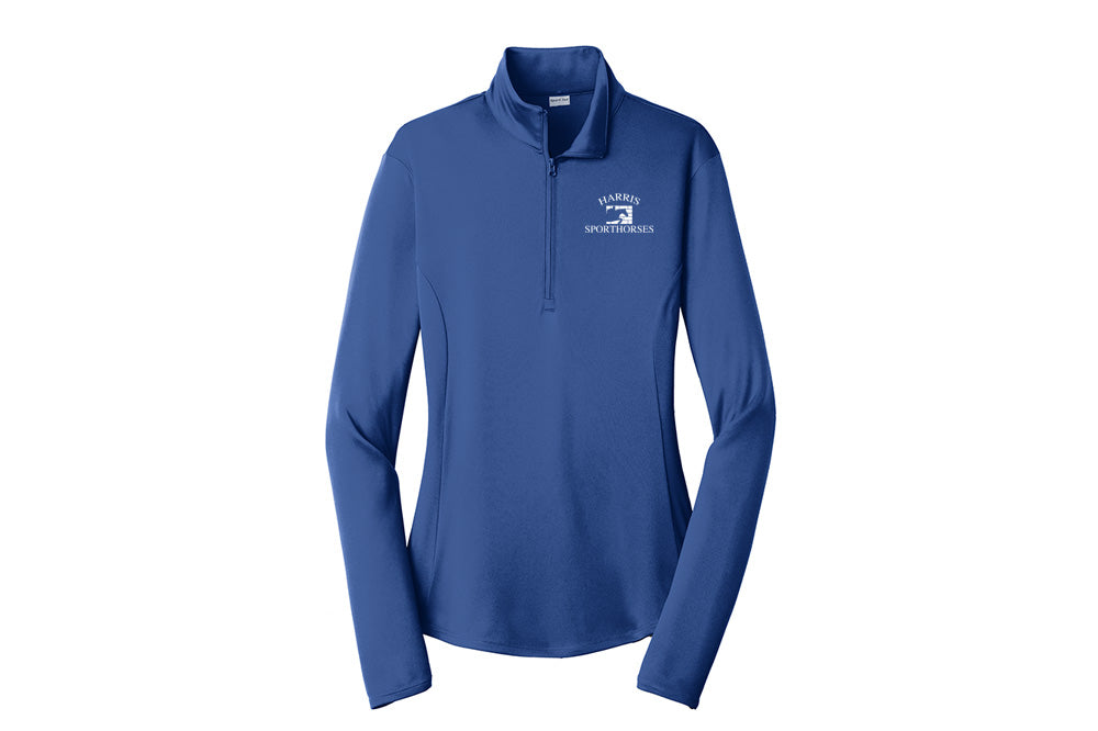Harris Sporthorses Women's Sport-Tek PosiCharge 1/4 Zip Sunshirt