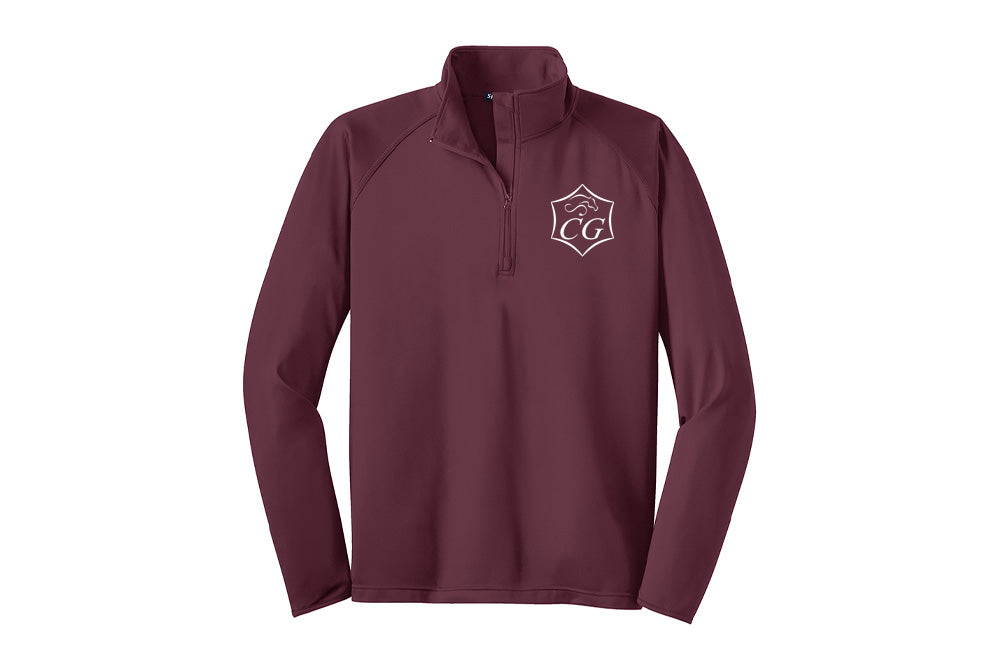 Clover Grove Men's Sport-Tek Sport-Wick Stretch 1/4 Zip Pullover
