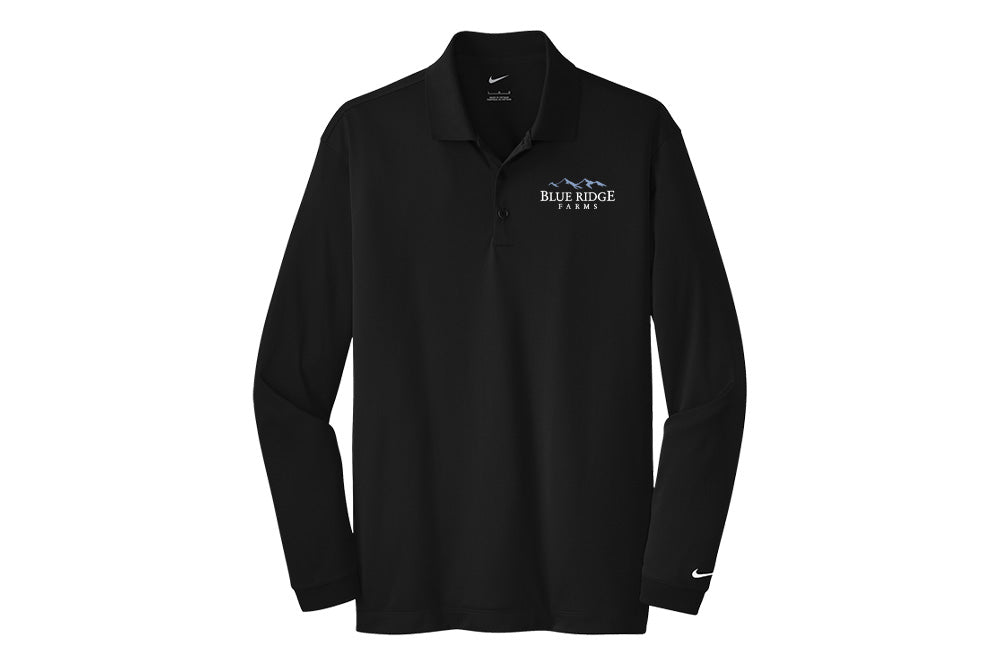 Blue Ridge Men's Nike Long Sleeve Stretch Dri-FIT Polo