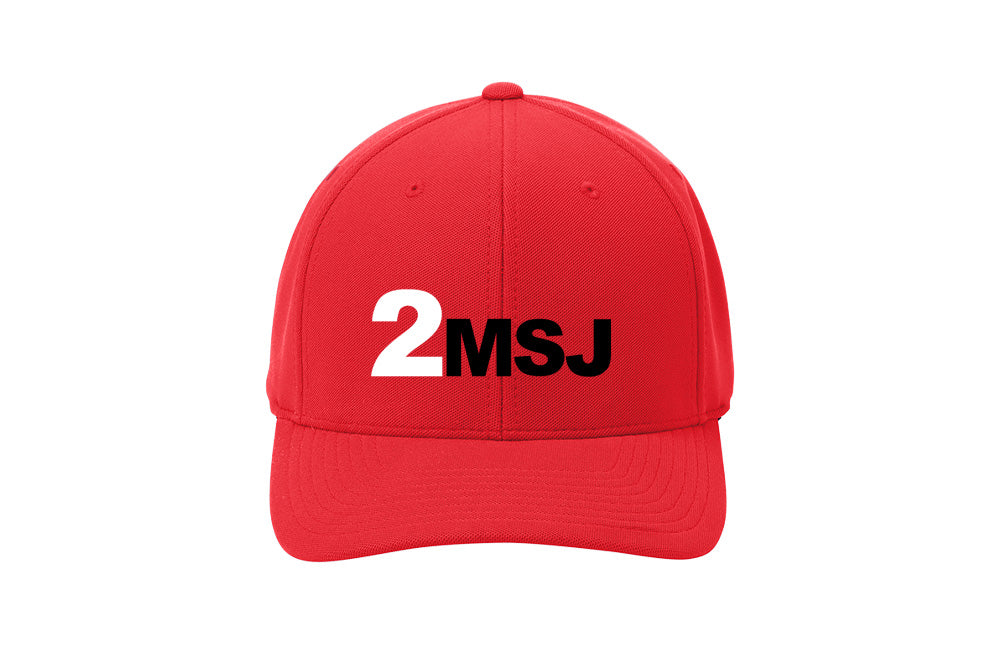 2 Mutch Port Authority Cool & Dry Pique Cap - Short Logo