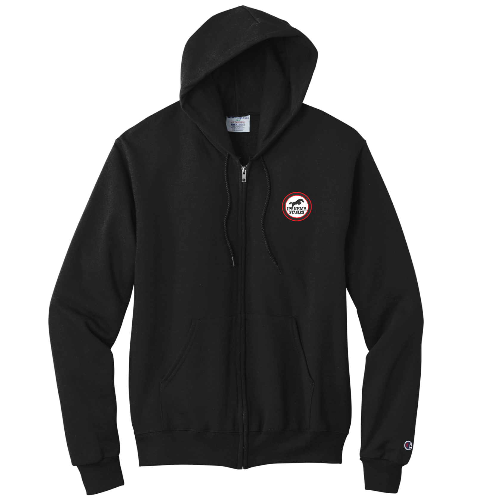 Ipanema Stables Unisex Champion Powerblend Full-Zip Hoodie