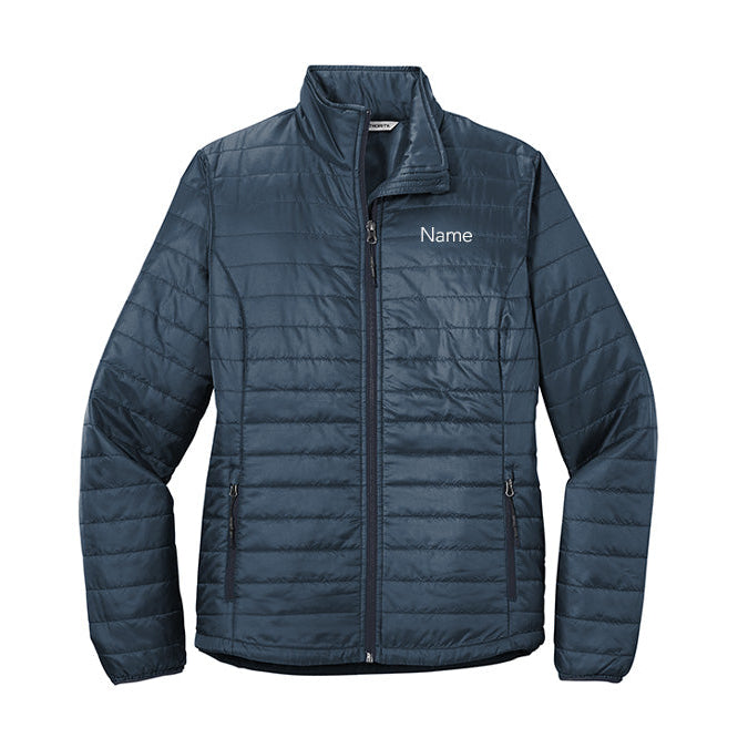 Red Barn IEA Women's Port Authority Packable Puffy Jacket