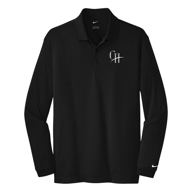 Chestnut Hill Men's Nike Long Sleeve Stretch Dri-FIT Polo