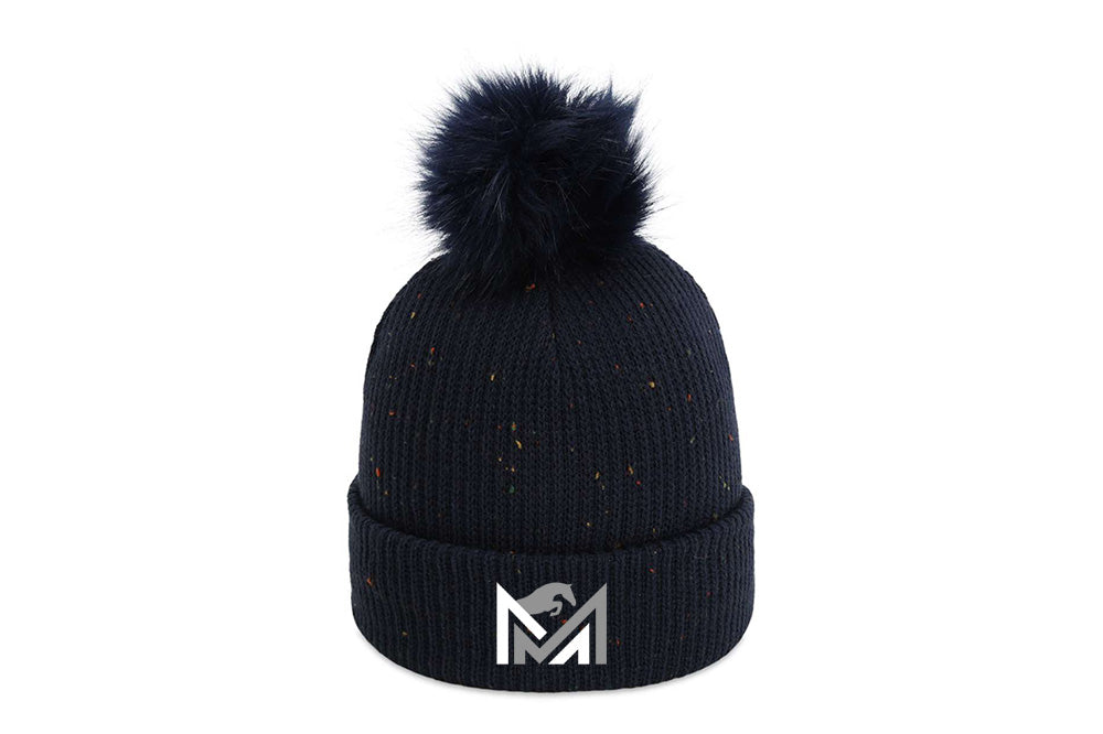 McIver Equestrian Imperial Pom Cuffed Beanie