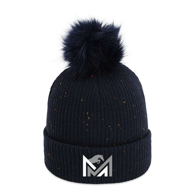 McIver Equestrian Imperial Pom Cuffed Beanie