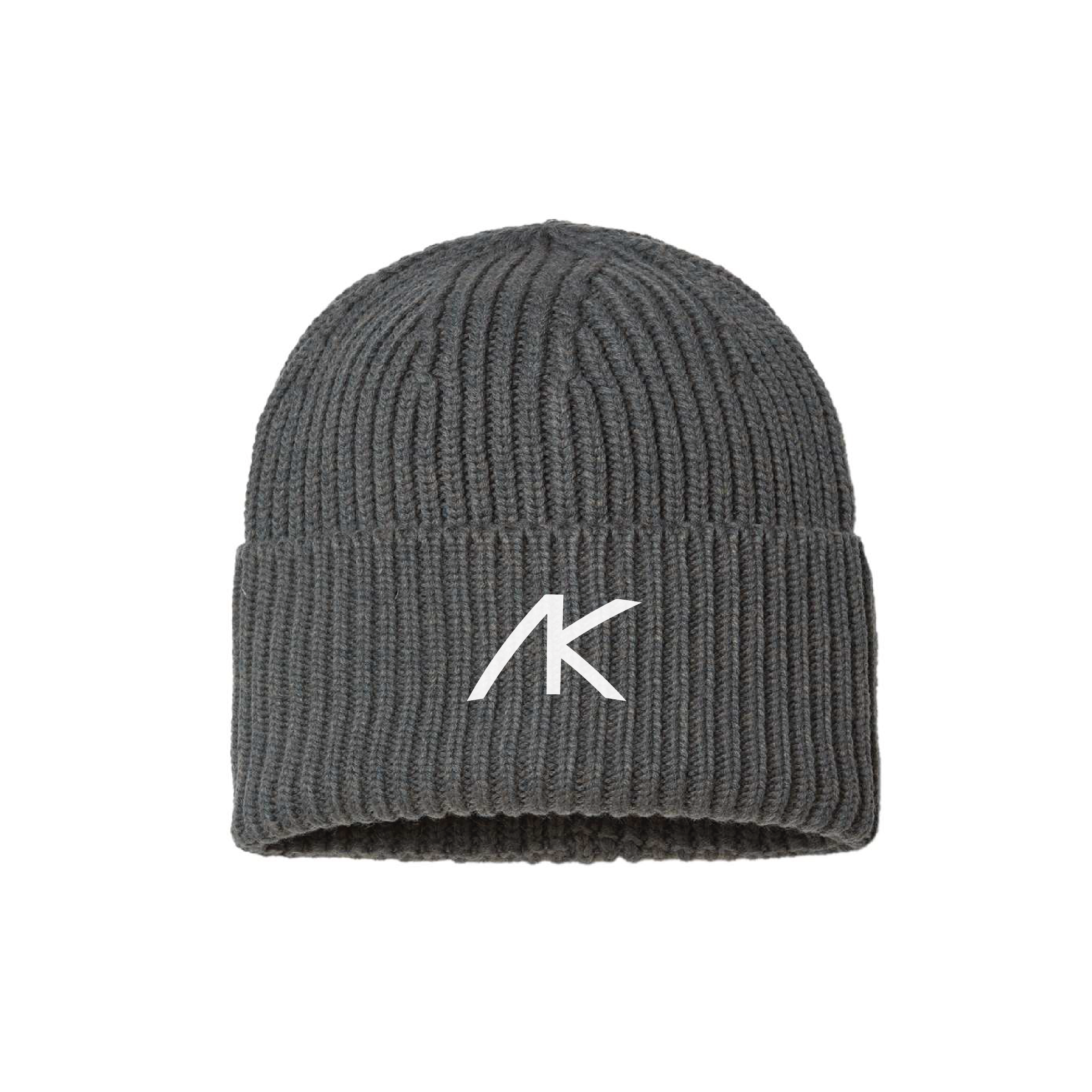 Angel Karolyi Chunky Rib Cuffed Beanie
