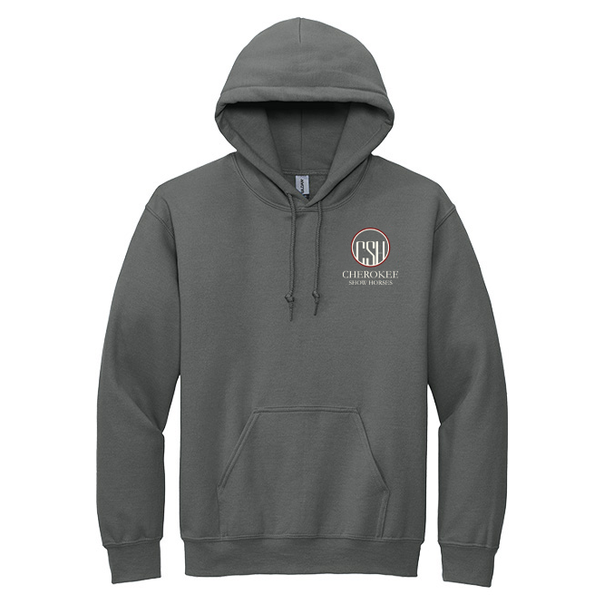 Cherokee Show Horses Unisex Softstyle Pullover Hooded Sweatshirt