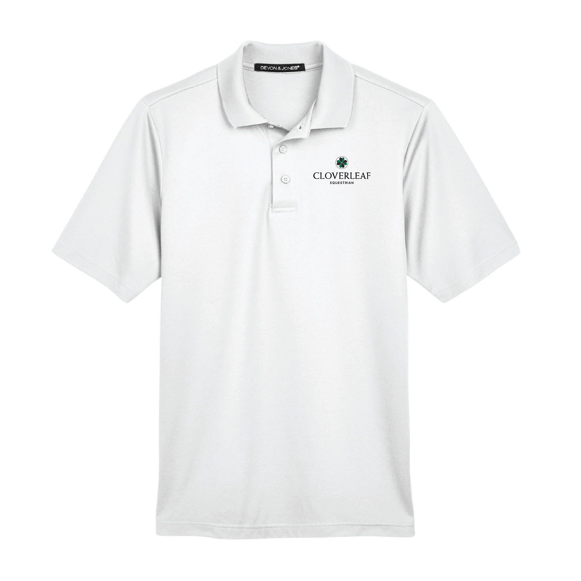 Cloverleaf Equestrian Men's Devon & Jones Performance Polo