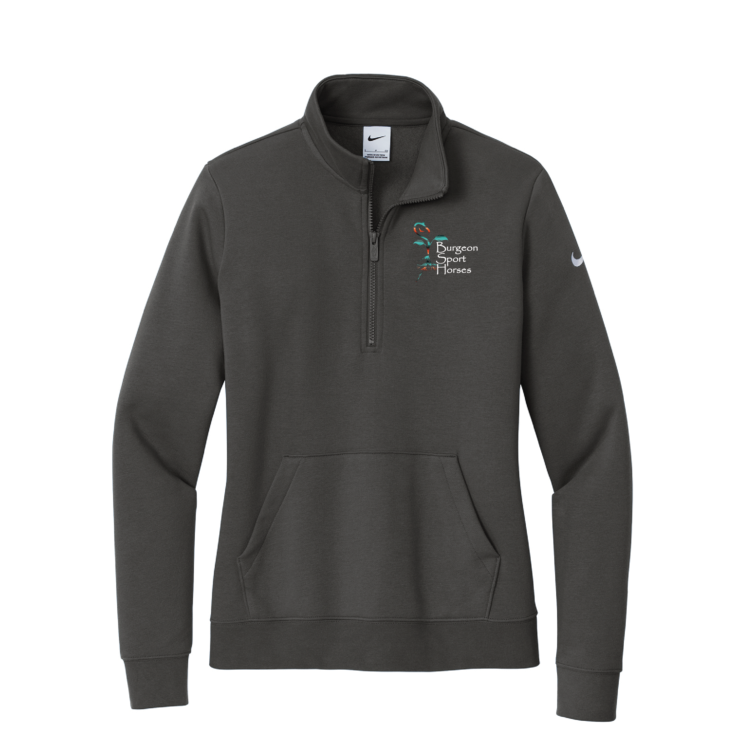 Burgeon Sport Horses Women's Nike Club Fleece Half-Zip