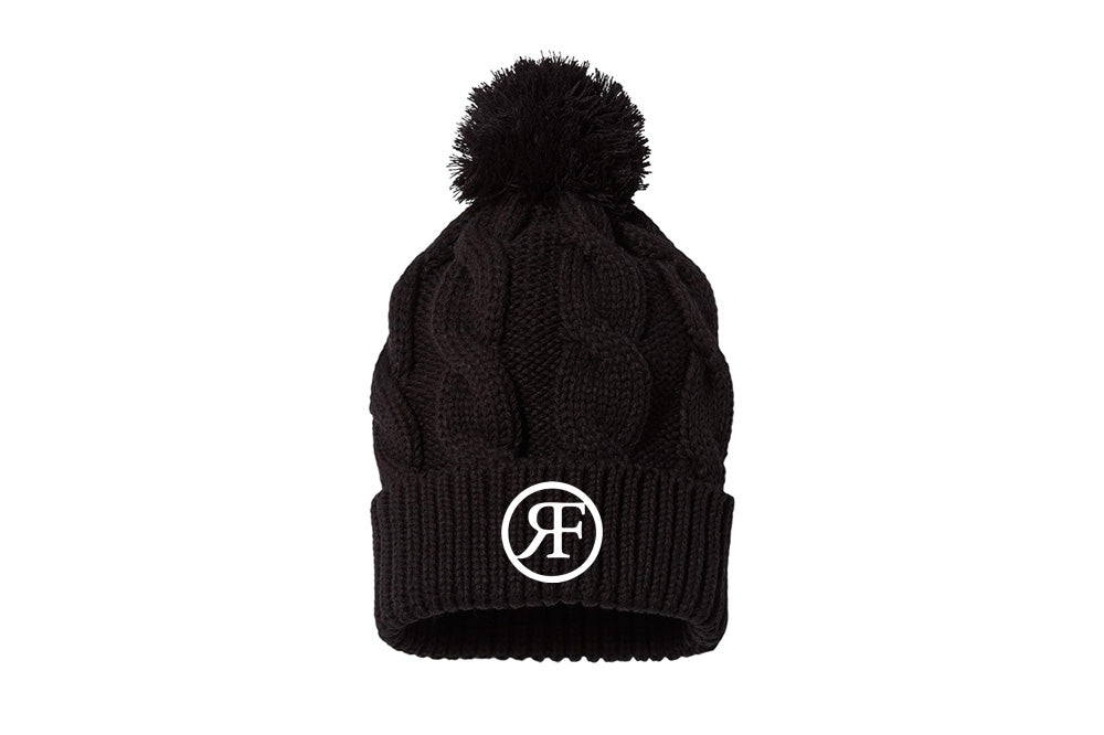 R Farms Chunk Twist Cuffed Beanie