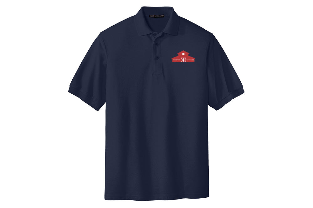 Red Barn IEA Men's Port Authority Short Sleeve Silk Touch Polo