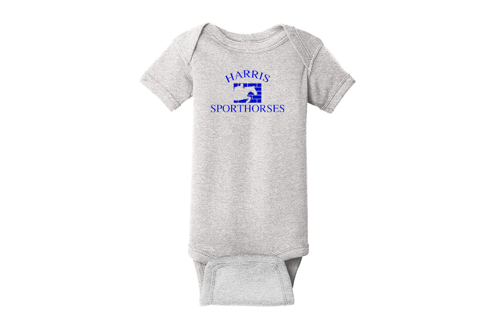 Harris Sporthorses Infant Short Sleeve Bodysuit