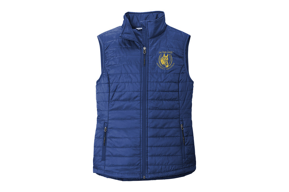 SMCHA Women's Port Authority Packable Puffy Vest